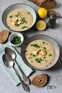 Creamy Roasted Cauliflower Soup