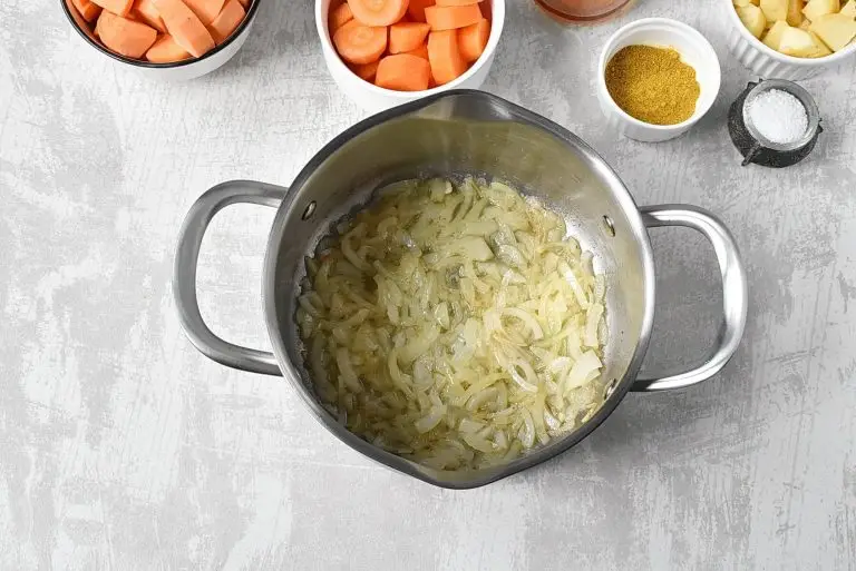 Fall Carrot and Sweet Potato Soup recipe - step 1