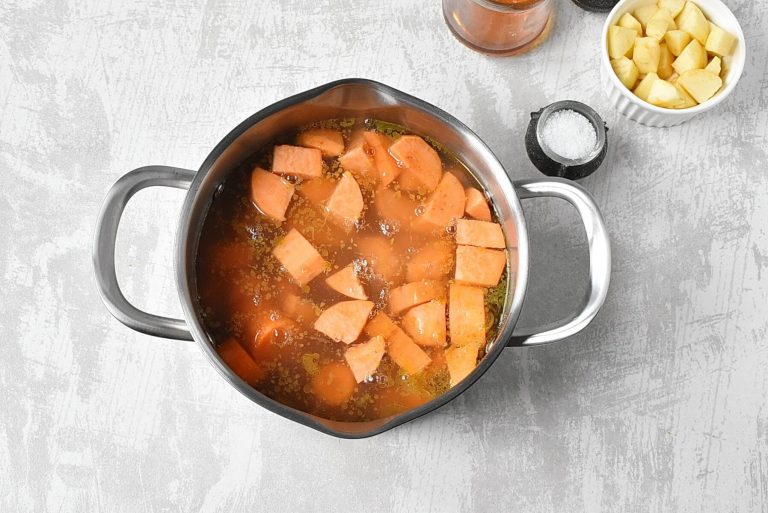 Step 3 - Fall Carrot and Sweet Potato Soup