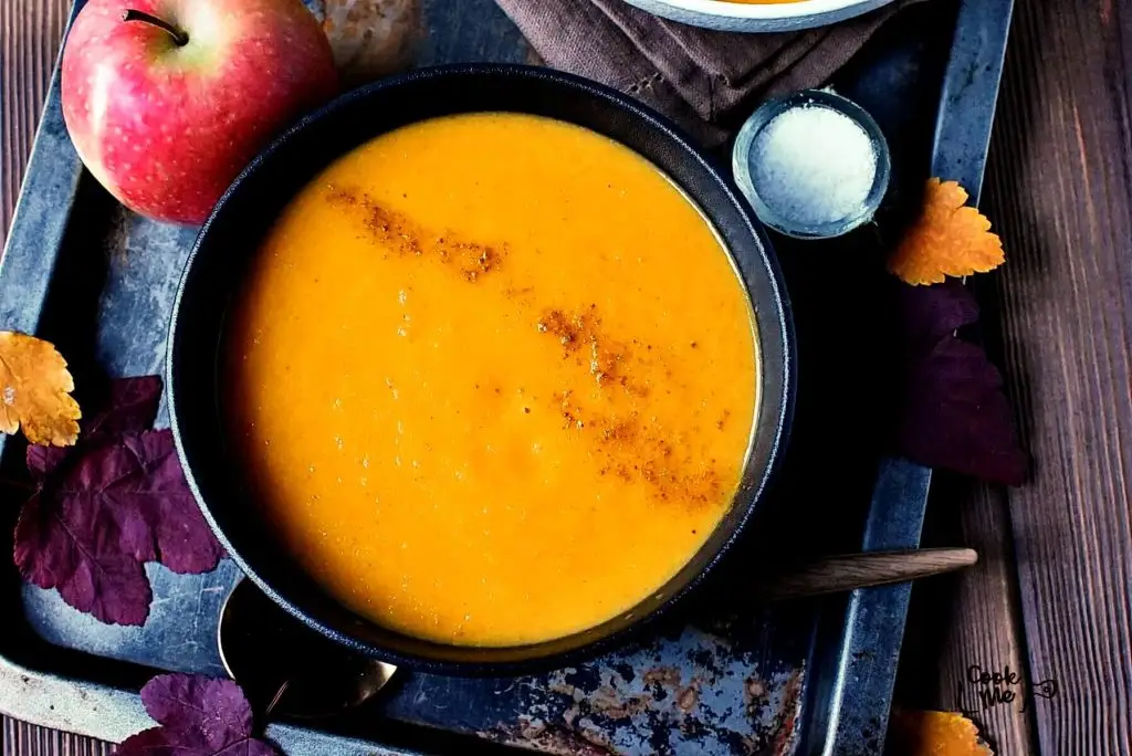 Fall Carrot and Sweet Potato Soup