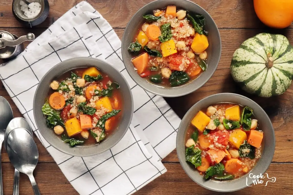 Fall Vegetable Quinoa Soup