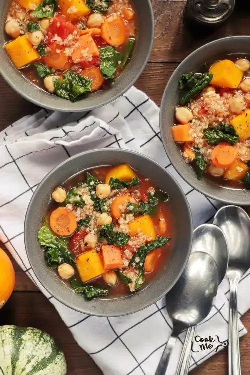Fall Vegetable Quinoa Soup