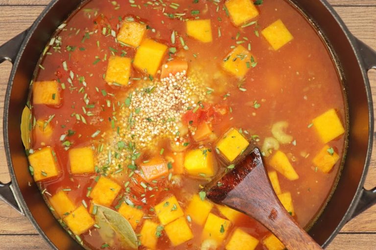 Step 4 - Fall Vegetable Quinoa Soup