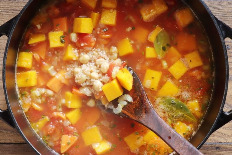 Step 5 - Fall Vegetable Quinoa Soup