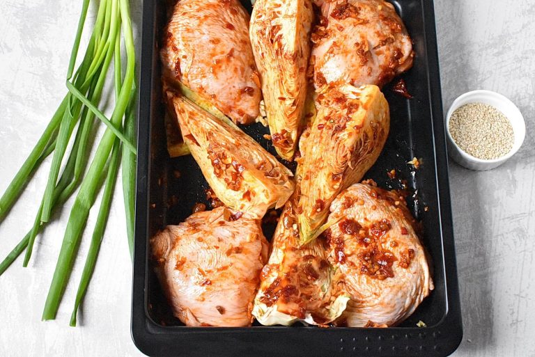 Step 2 - Gochujang Chicken Noodle Sheet Pan