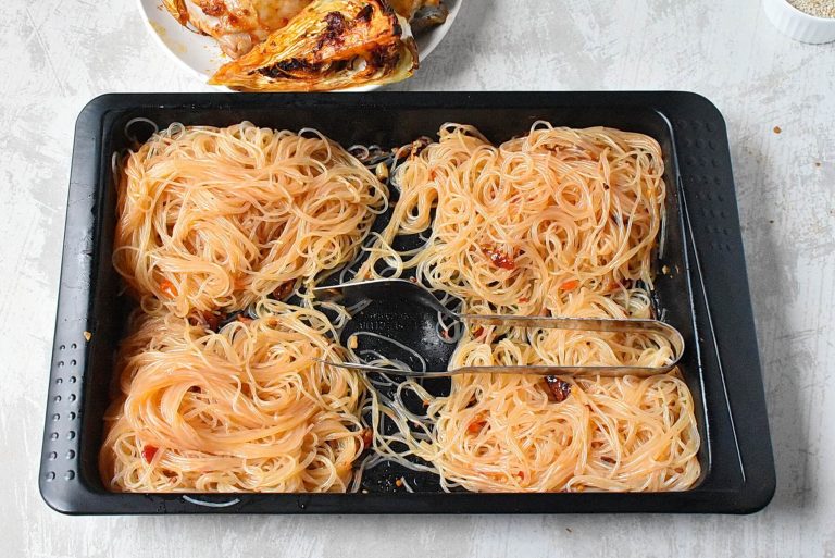 Step 5 - Gochujang Chicken Noodle Sheet Pan