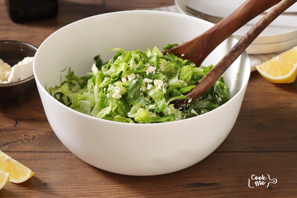 Maroulosalata (Greek Lettuce Salad)