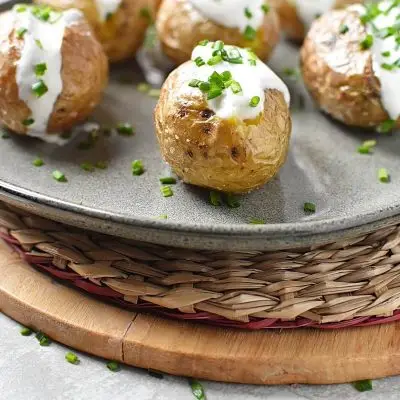 Mini Baked Potatoes Recipe