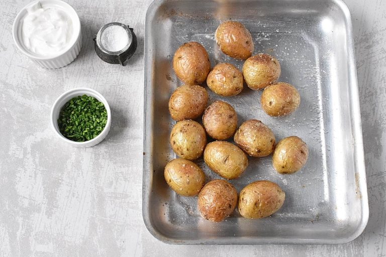 Step 4 - Mini Baked Potatoes