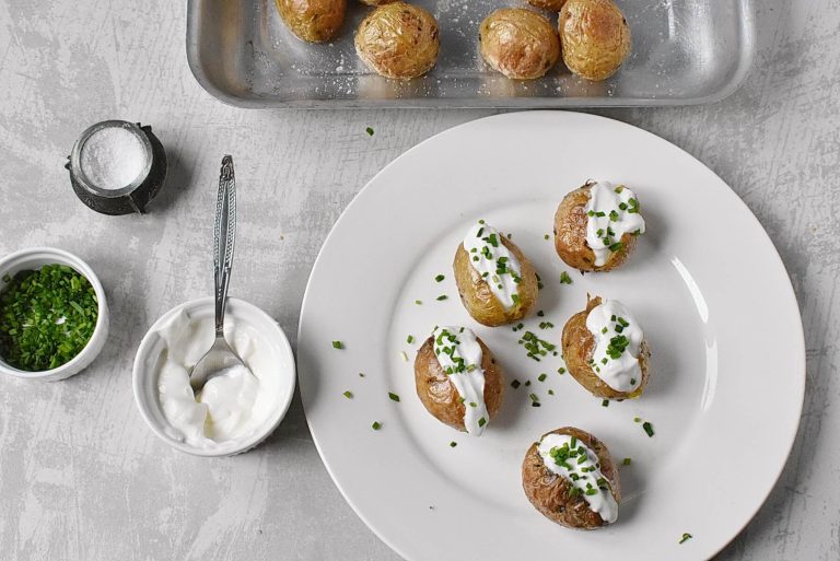 Step 5 - Mini Baked Potatoes