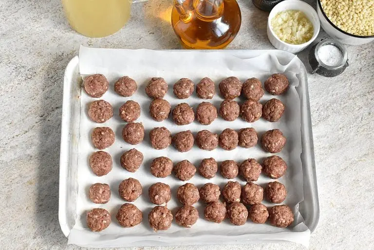 Mini Moroccan Meatball Soup with Couscous recipe - step 4