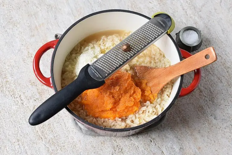 Step 7 - No-Stir Pumpkin Risotto