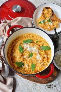 No-Stir Pumpkin Risotto