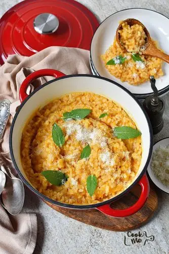 No-Stir Pumpkin Risotto