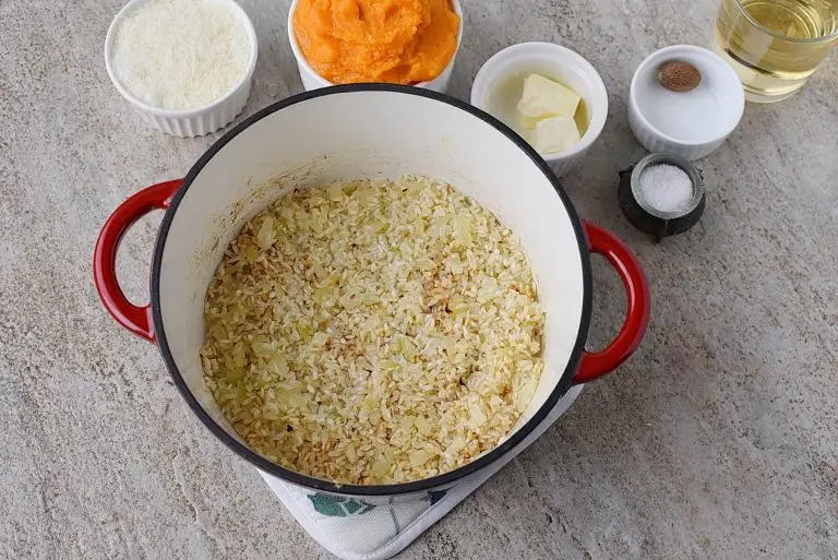 Step 4 - No-Stir Pumpkin Risotto