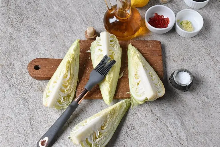 Step 2 - Roasted Hispi Cabbage with Garlic Tahini Sauce