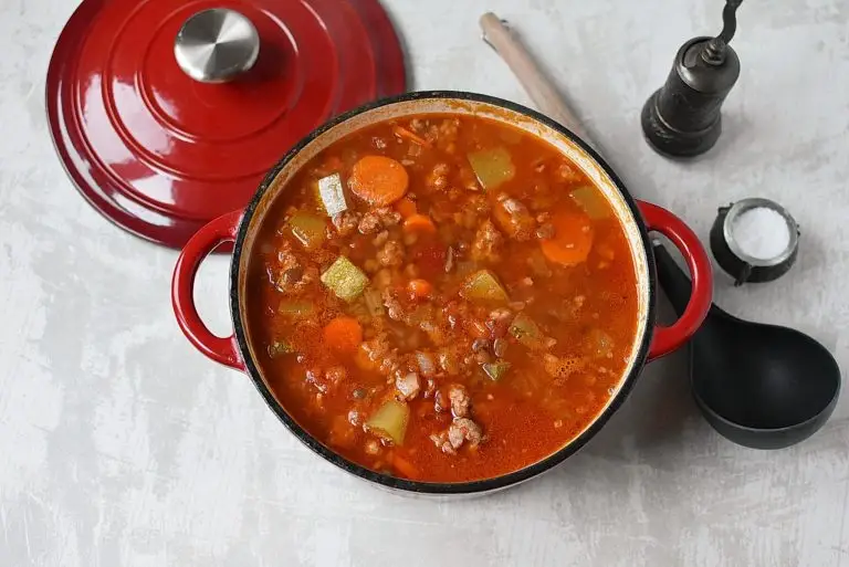 Step 4 - Sausage Lentil Soup