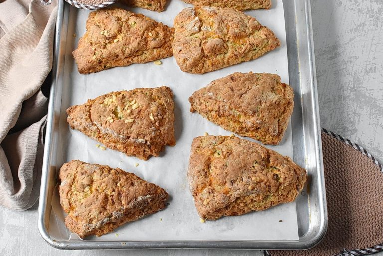 Step 10 - Zucchini Cheddar Scones