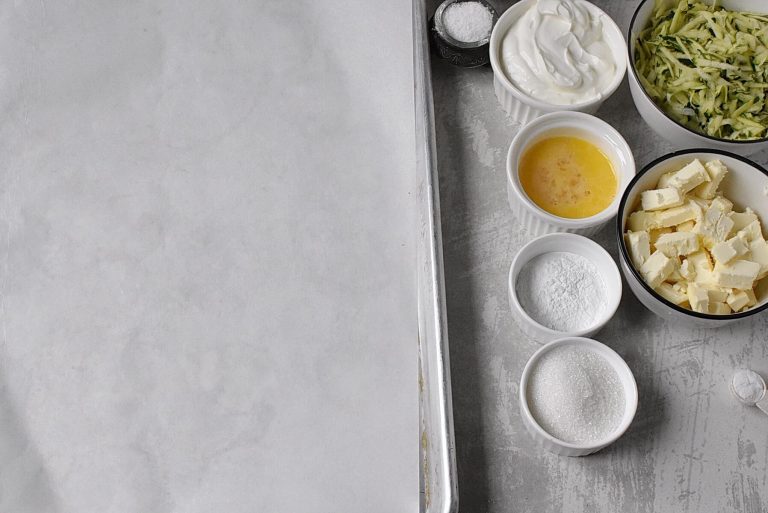 Step 1 - Zucchini Cheddar Scones