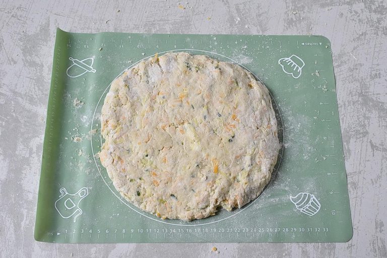 Step 8 - Zucchini Cheddar Scones