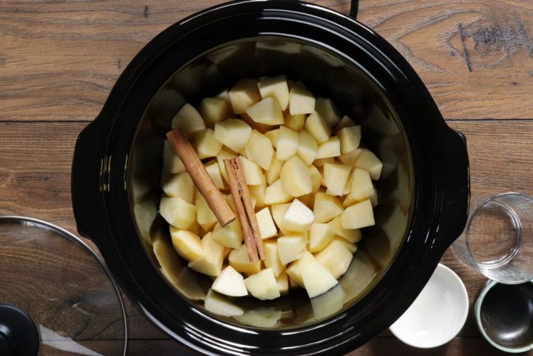 Step 2 - Slow Cooker Applesauce