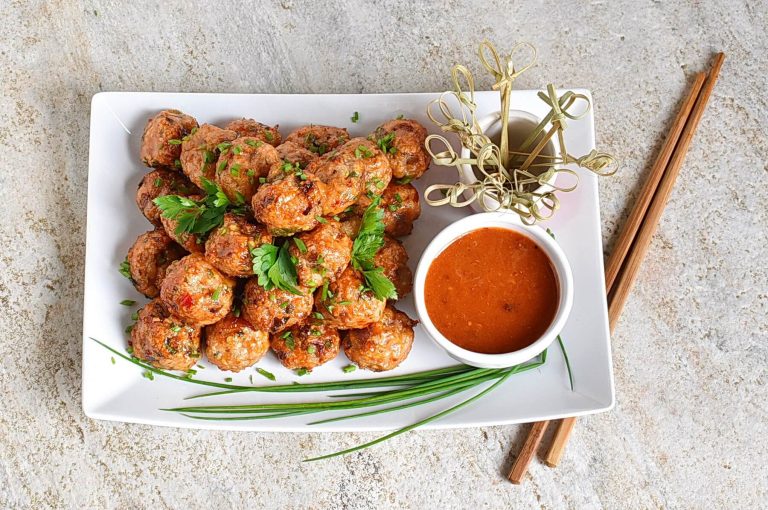 Step 8 - Baked Spicy Chicken Meatballs