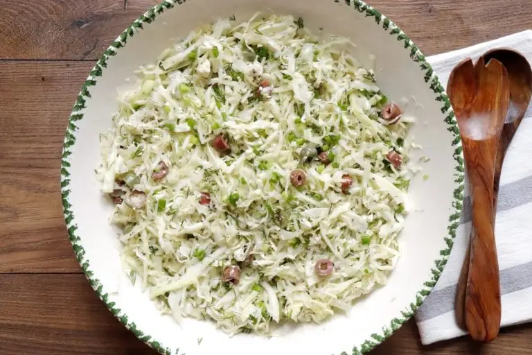 Step 2 - Greek Cabbage Salad