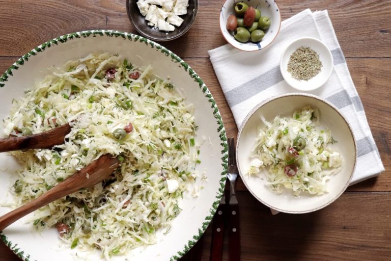 Step 3 - Greek Cabbage Salad