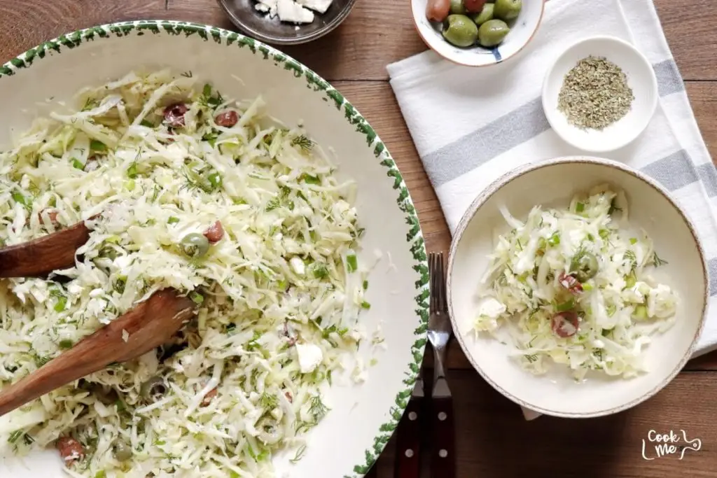 Greek Cabbage Salad