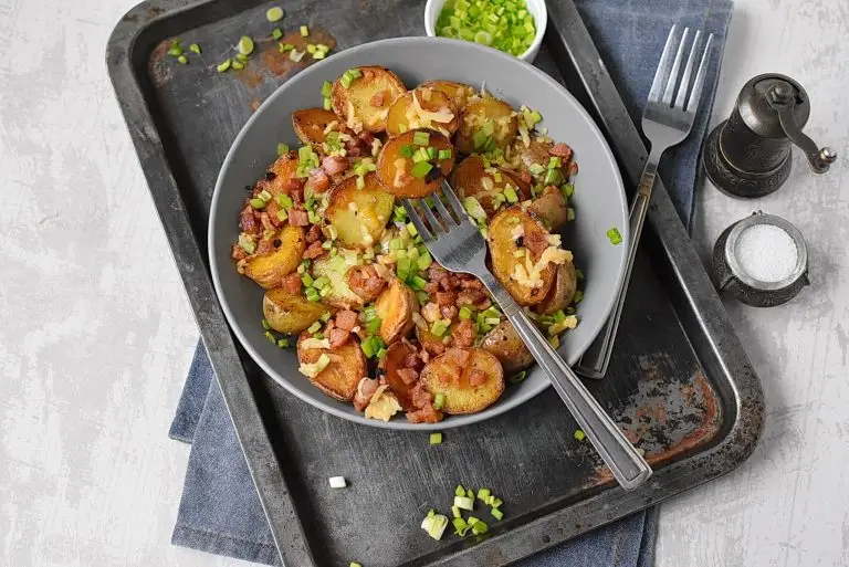 Step 5 - Cheesy Roasted Potatoes with Bacon