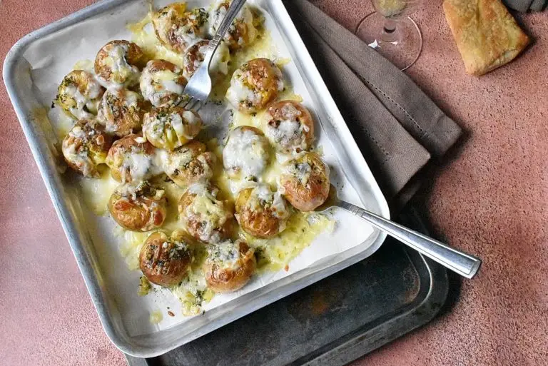 Step 10 - Cheesy Mini Potatoes with Garlic Butter