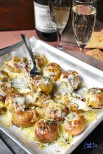 Cheesy Mini Potatoes with Garlic Butter