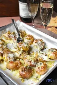 Cheesy Mini Potatoes with Garlic Butter Recipe