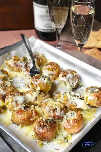 Cheesy Mini Potatoes with Garlic Butter
