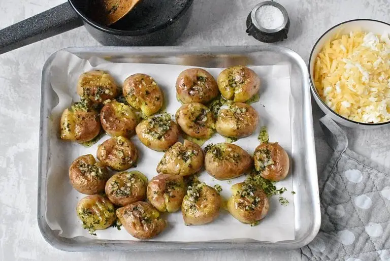 Step 8 - Cheesy Mini Potatoes with Garlic Butter