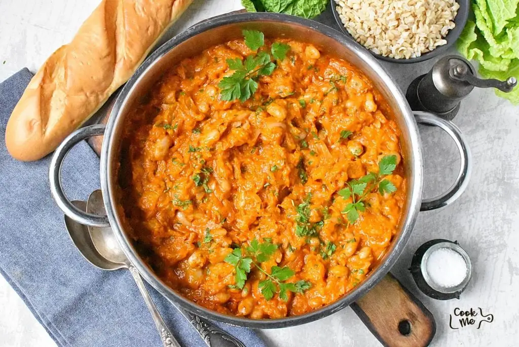 Creamy Roasted Butternut Beans