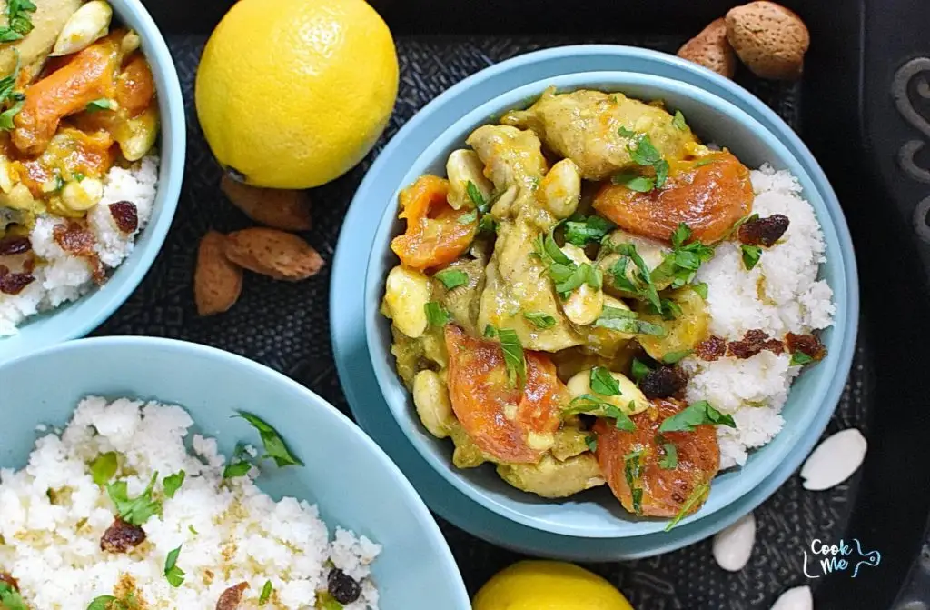 Spiced Chicken Tagine with Apricots