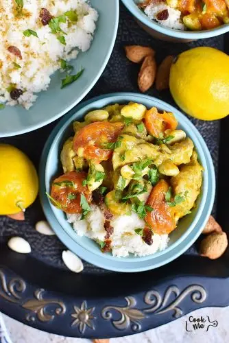 Spiced Chicken Tagine with Apricots