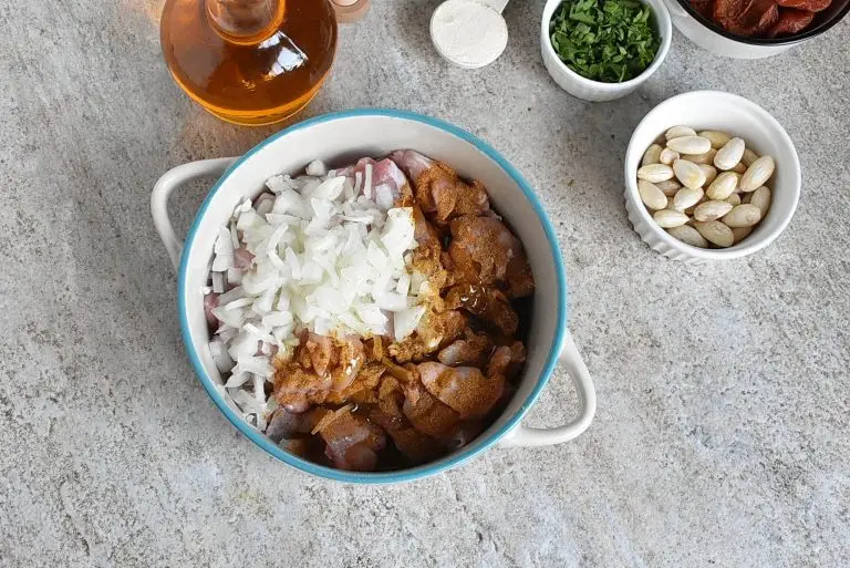 Step 1 - Spiced Chicken Tagine with Apricots