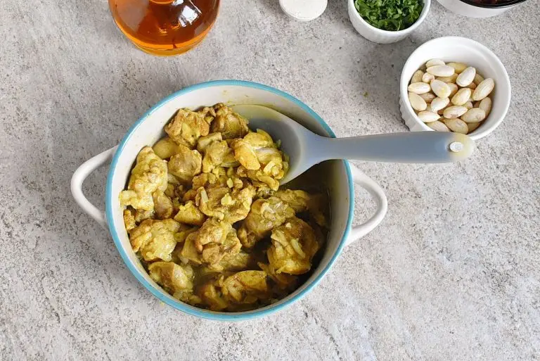 Step 2 - Spiced Chicken Tagine with Apricots