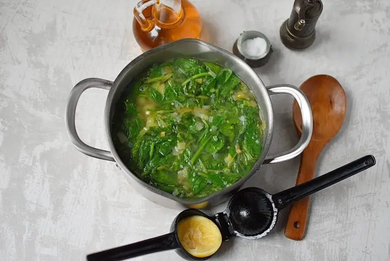 Step 6 - Spinach Potato Soup with Pistachio Gremolata