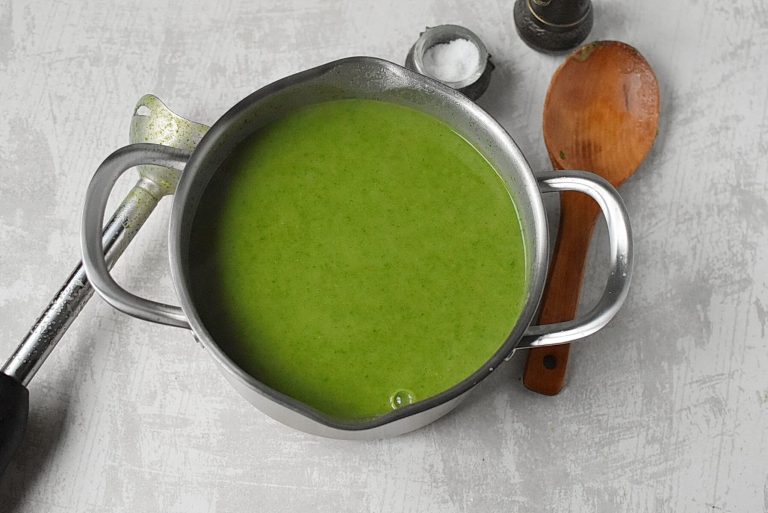 Step 7 - Spinach Potato Soup with Pistachio Gremolata
