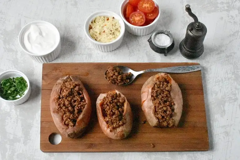 Step 6 - Sweet Potato Taco Boats with Ground Beef
