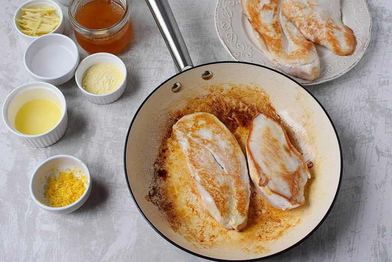 Step 3 - Turkey Steak with Ginger Sauce & Sweet Potato Mash