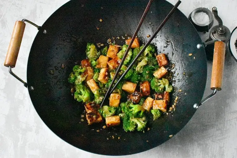 Step 6 - Vegan Tofu Broccoli Stir Fry with Garlic Ginger Sauce