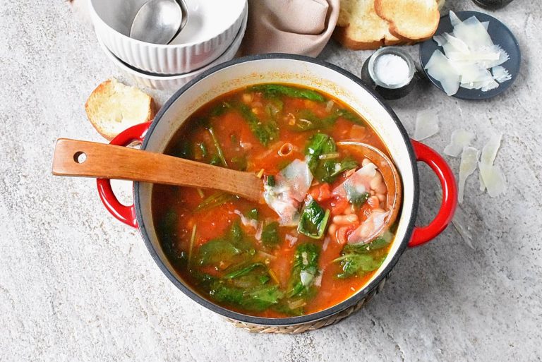 Step 6 - Mediterranean White Bean Soup