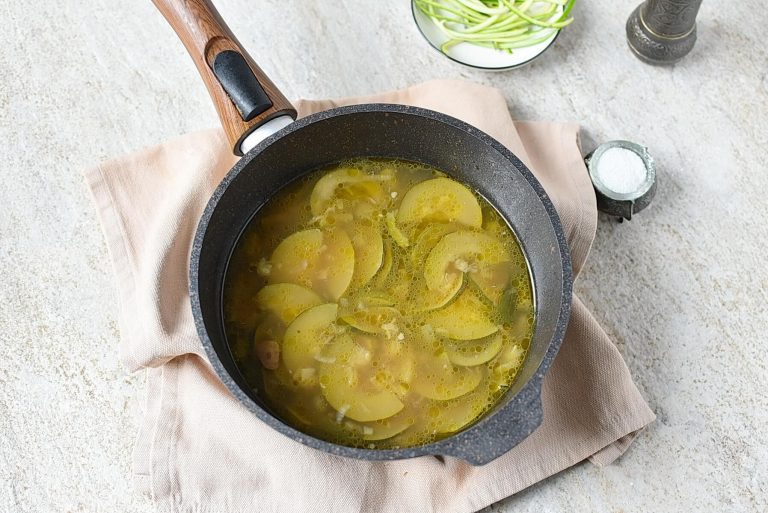 Step 3 - Zucchini Puree Soup
