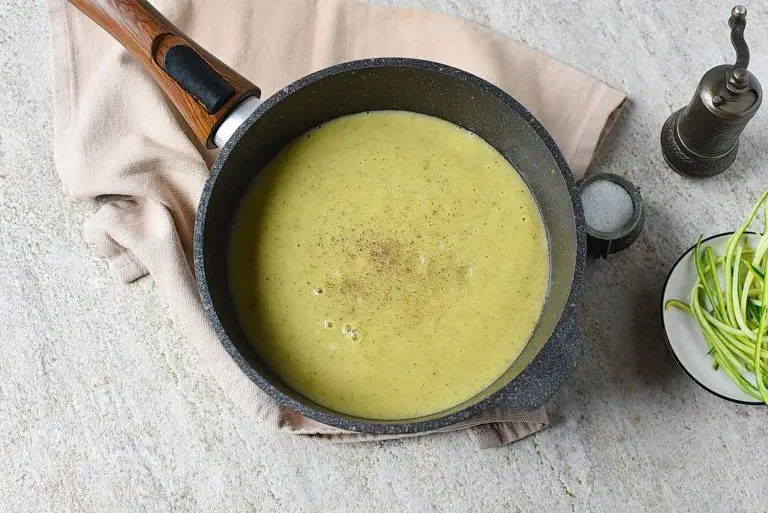 Step 5 - Zucchini Puree Soup