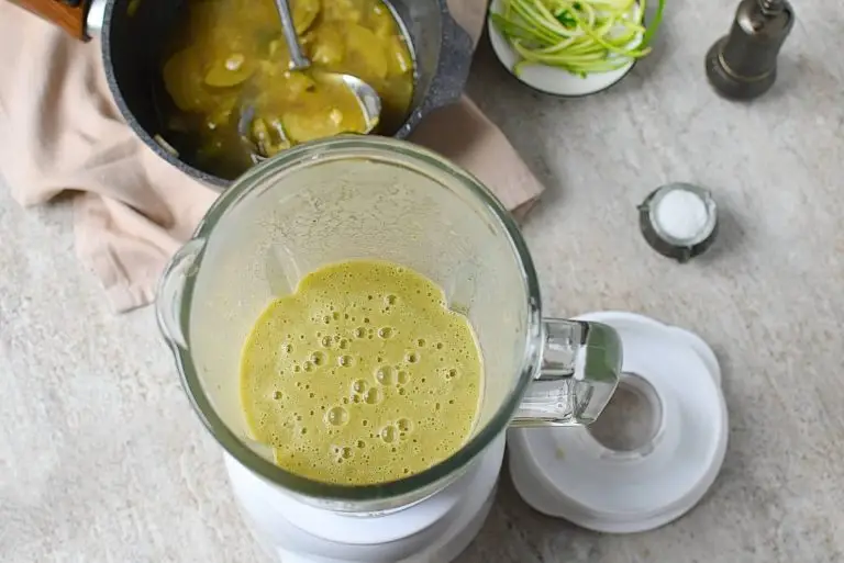 Step 4 - Zucchini Puree Soup