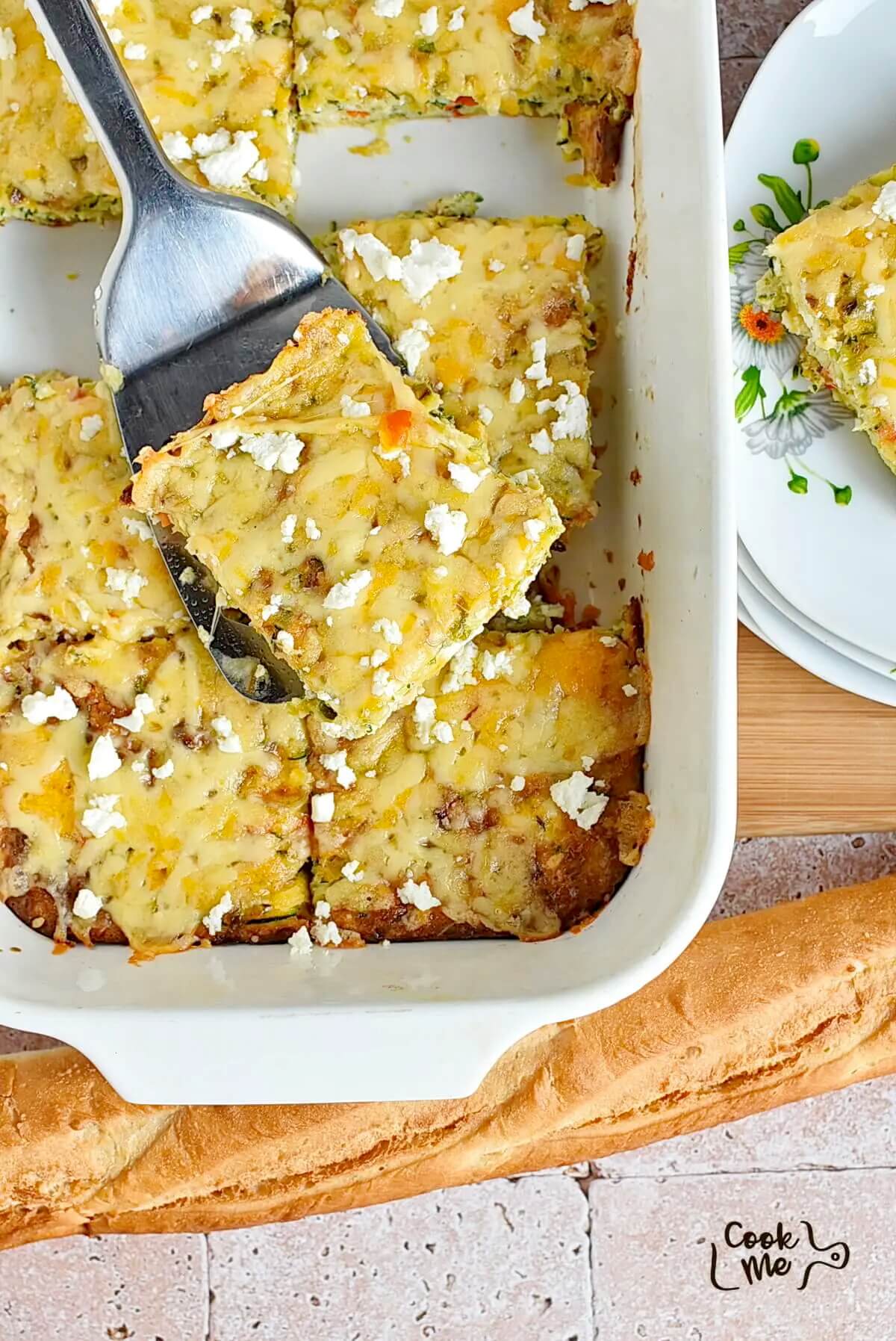 Zucchini Egg Bake Recipe - Easy Step-by-Step Guide | COOK.ME